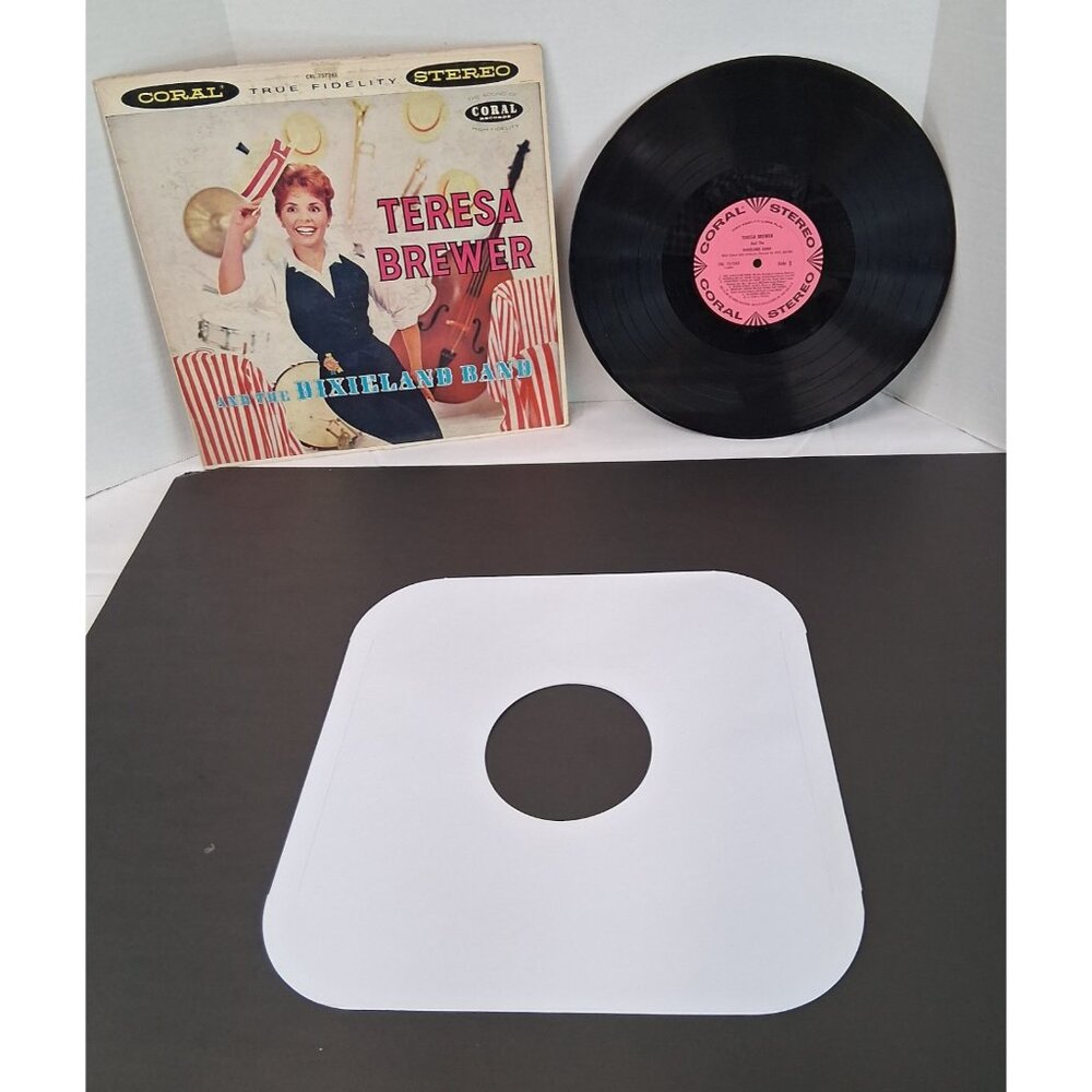 Teresa Brewer & the Dixieland Band Vinyl Record CRL 757254 VTG 1958 Jazz LP VG+